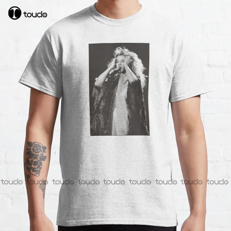 New Stevie Nicks Fleetwood-Mac 70S Bohemian Classic T-Shirt Tshirt Ruler Cotton Tee Shirt S-3Xl Unisex