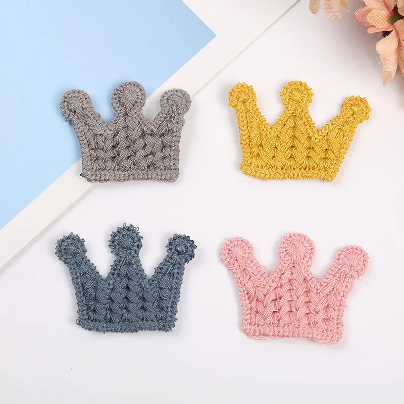 Новинка 100 шт./лот 2019 материал для украшения волос сделай сам вязаные нашивки в