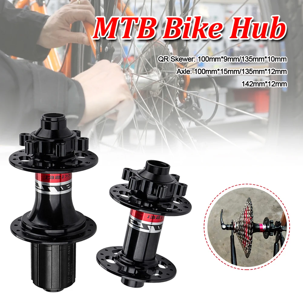 

Bicycle Hubs Sealed Bearing MTB Mountain Bike Hubs Quick Release set 32 28 36Holes Disc Brake QR 4 Bearings 4 Pawls 399g ARC 006