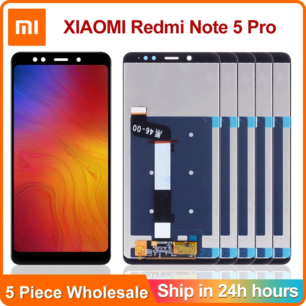 ЖК дисплей с рамкой для Xiaomi Redmi Note 5 Pro шт./лот качества AAA сменные детали дисплея pro