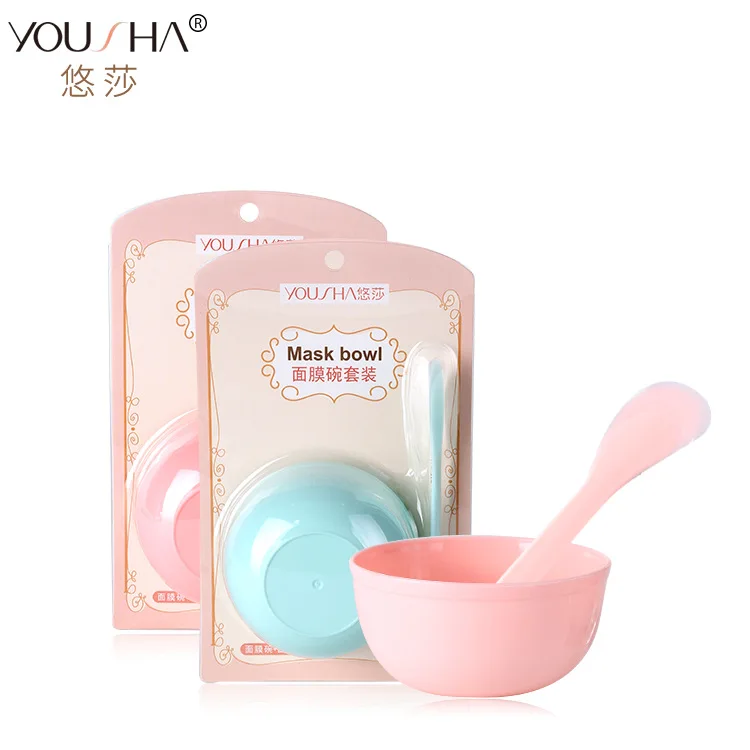 

DIY Facemask Bowl Plastic Mask Stick Conditioning Bowl Portable Homemade Tools OEMYI009