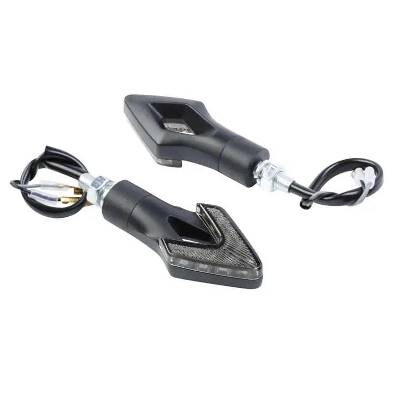 Motorcycle 12 V LED Bulb Turn Signals Indicators Lights 2 wires For Honda Harley Ducati Universal |