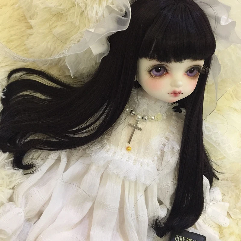 Кукла Одежда 1/6 кукла белое платье с украшением волос для 1/6 1/4 BJD аксессуары для кукол SD Фея Мягкая кукла платье