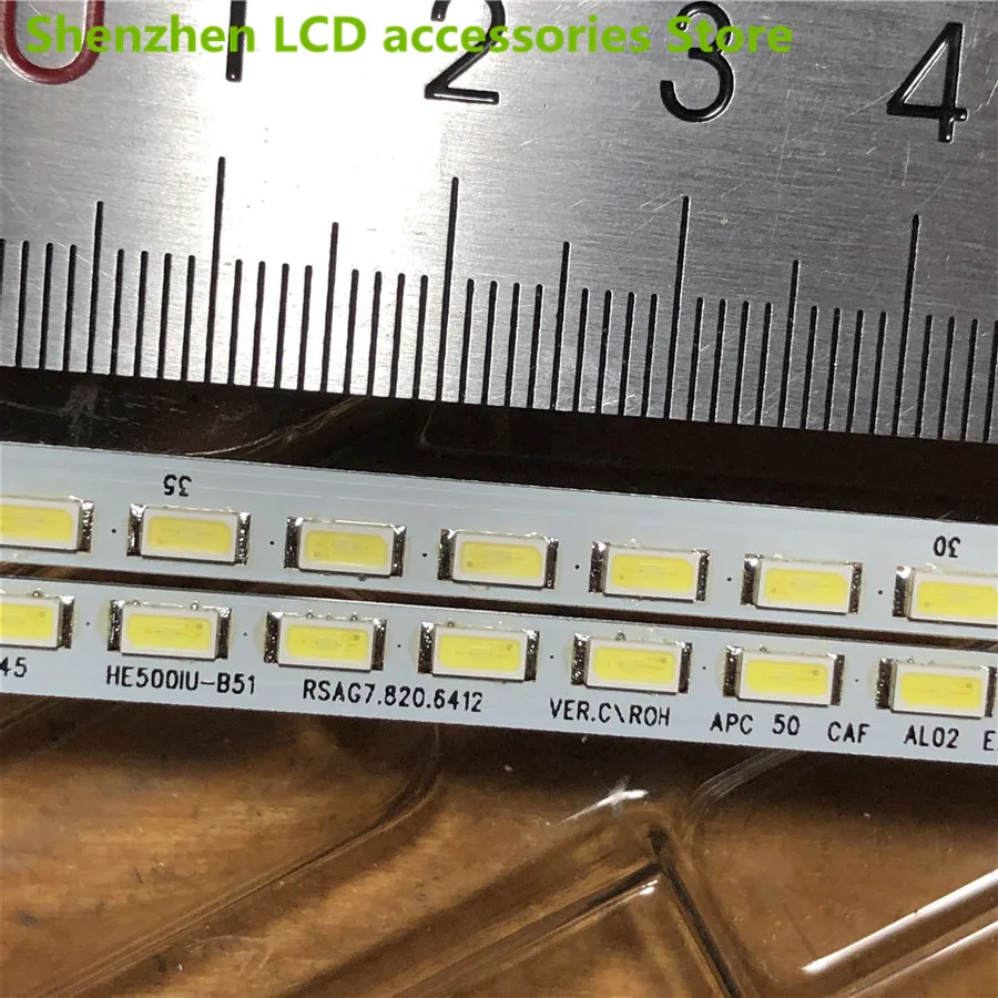 2 шт./лот для Hisense светодиодный 50K5500US ЖК-дисплей подсветка бар RSAG7.820.6412 алюминиевый