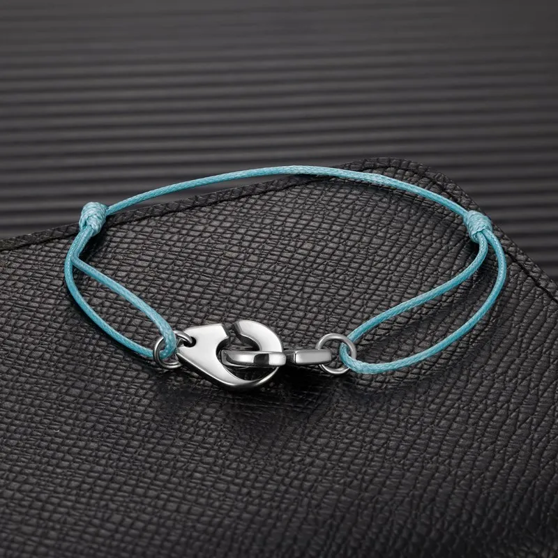 MKENDN модный браслет из нержавеющей стали регулируемая шнуровка для мужчин и