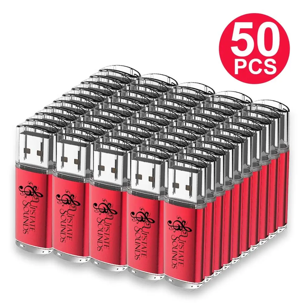 50 шт. 1 ГБ USB флеш накопитель с напечатанным логотипом 2 Гб памяти прямоугольник 4