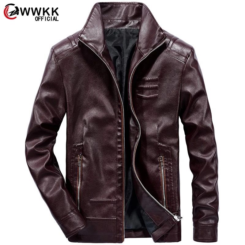

Куртка мужская кожаная, теплая, мотоциклетная, на весну, 2020, M-3XL