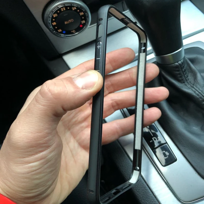 Роскошный Алюминиевый Чехол для iphone 5 5S 6 7 8 Plus X XR XS 11 Pro Max жесткий алюминиевый металлический чехол
