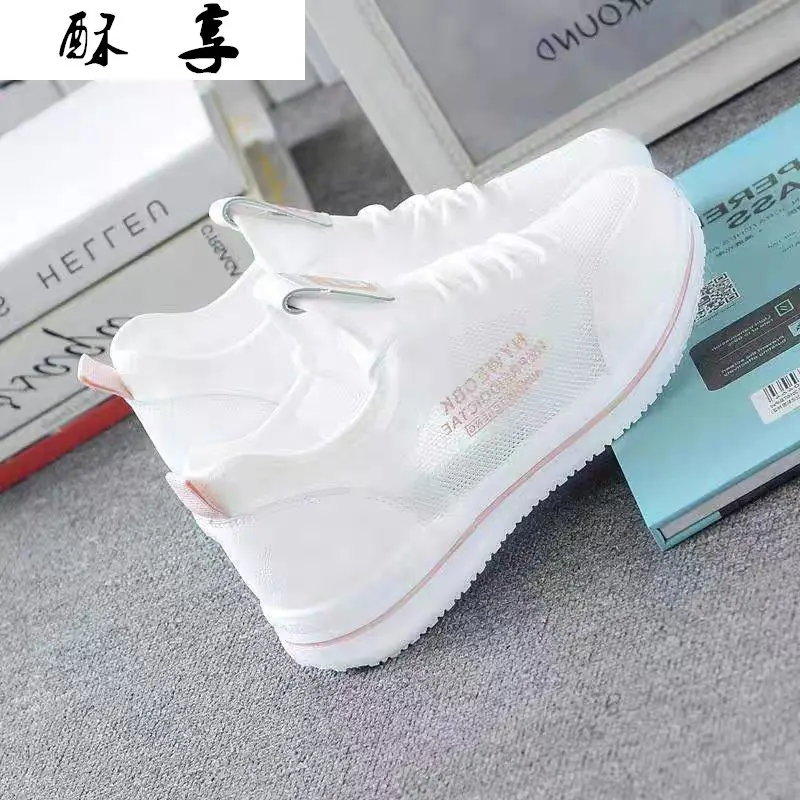 

2021 весна женская обувь CREEPERS обувь на плоской подошве, на шнуровке, с круглым носком светильник дышащая женская повседневная обувь на низком ...