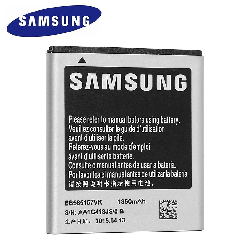 EB585157VK Samsung оригинальный новый аккумулятор для T989 i727 I9210 E120L E120S E110S Сменный