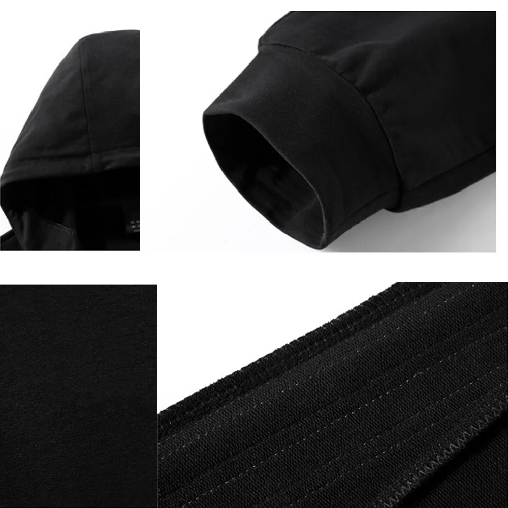 

2020 spring and autumn brand fashion men's two-piece striped sportswear men's hooded top outdoor sports pants track suit suit