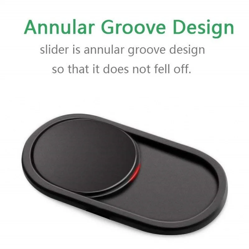 Ультратонкая металлическая мини-крышка затвора для веб-камеры магнитный слайдер