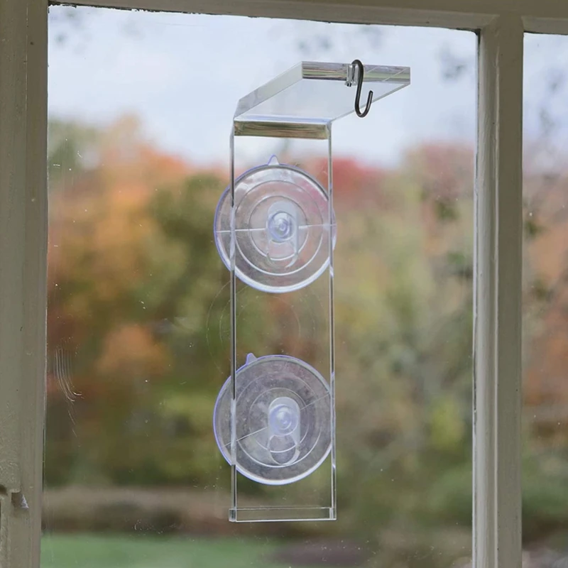 

Ledge Suction Cup Window Shelf Acrylic Plant Window Shelf Plant Shelf for Creating Indoor Plants Garden on Window