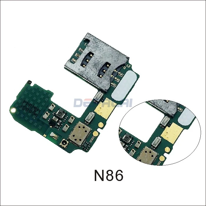 Гнездо для считывателя Sim карт Nokia lumia 520 525 526 620 625 720 820 930 1320 1520 C7 N9 N800 1020 N85 N86 гибкий