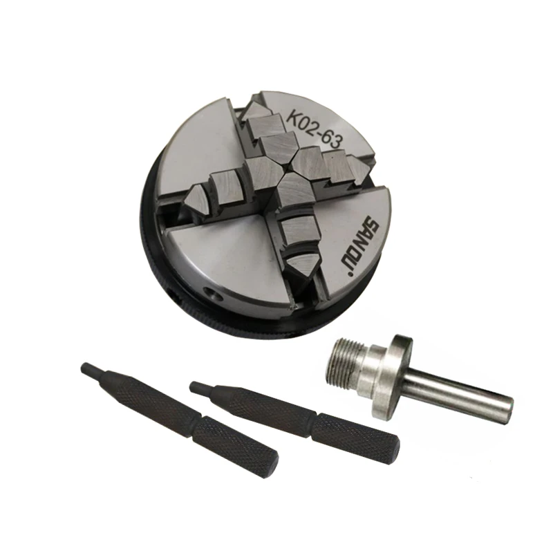 3 зажима 4 для токарного станка по дереву 50 мм 65 | Инструменты