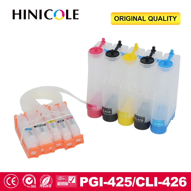 Hinicole Система непрерывной подачи печатных красок для Canon PGI 425 CLI 426 PIXMA IP4840 IP4940 IX6540