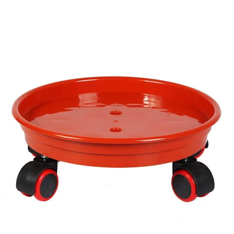 Толстый передвижной поднос для цветочных горшков под руль основание цветочной