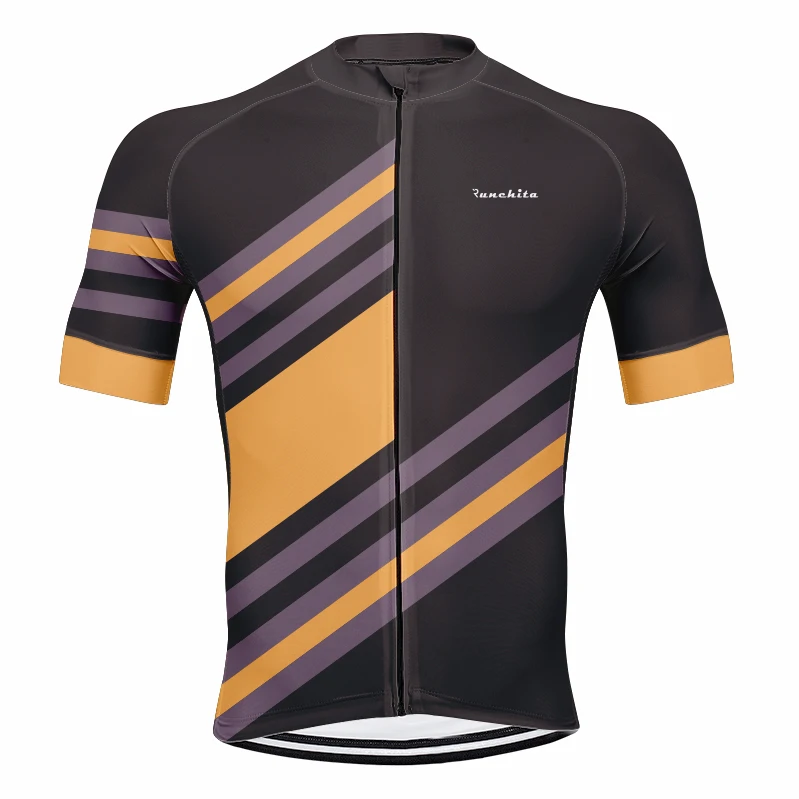 RUNCHITA дышащий материал Майки для велоспорта мужская летняя одежда езды на