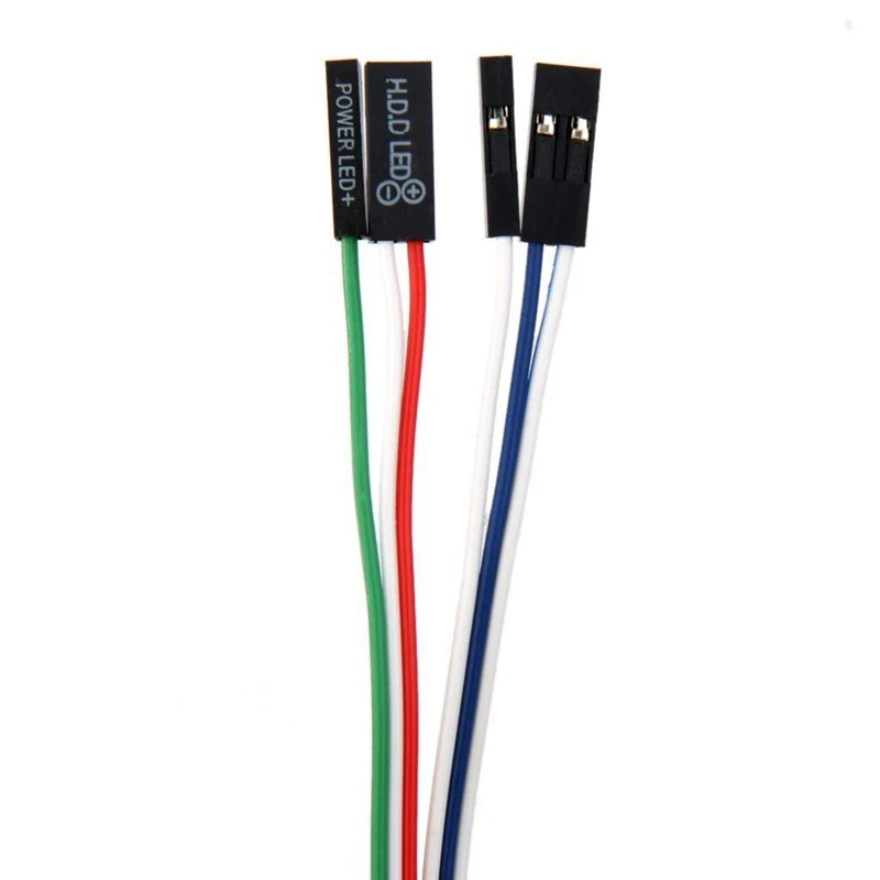 ATX сброс выключения/вкл. Кабель компьютер чехол светодиодный светильник источник