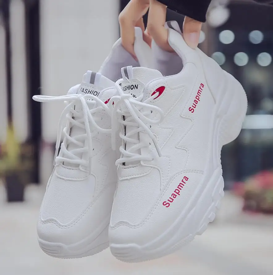 Женские ботильоны на танкетке Повседневные вязаные короткие платформе осенний