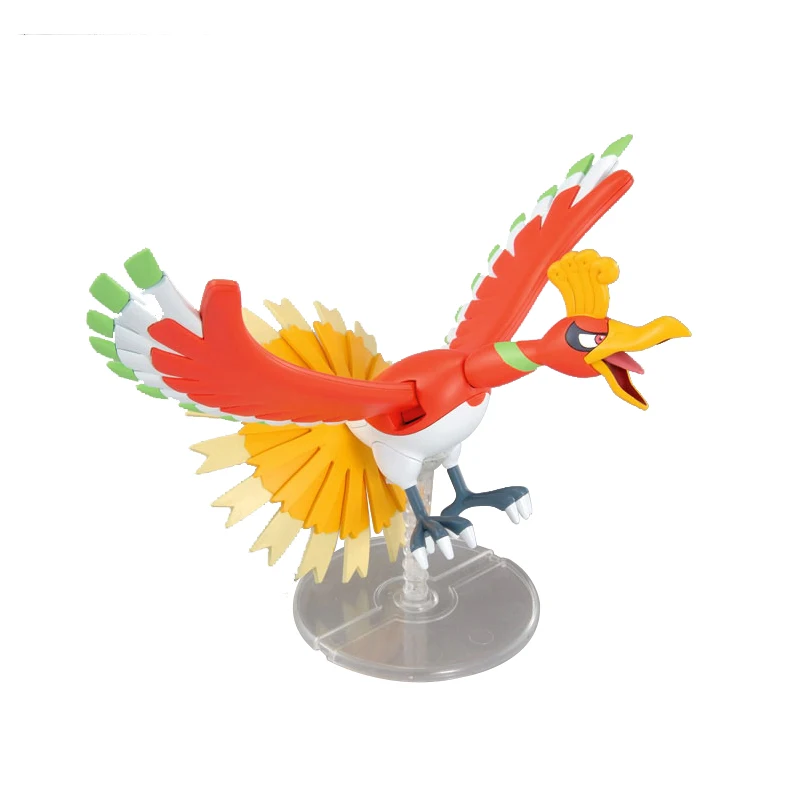 

BANDAI Pokemon Original Ho-Oh Anime Action & Toy figures Model Toys For Children