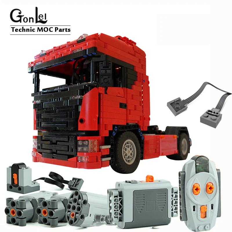 1661 шт./лот Новая серия город NextGen SCANIAS грузовик MOC строительные блоки кирпичи