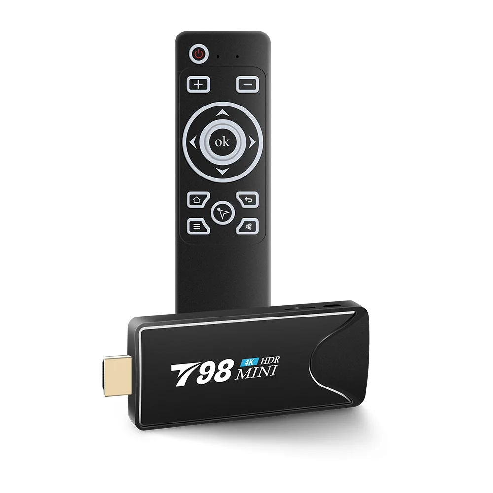 

Google Certified T98 Mini Set-top Box Rk3318 2+8g/16g Hd 4k 3840*2160 Network Android Usb Tv Stick Set-top Box