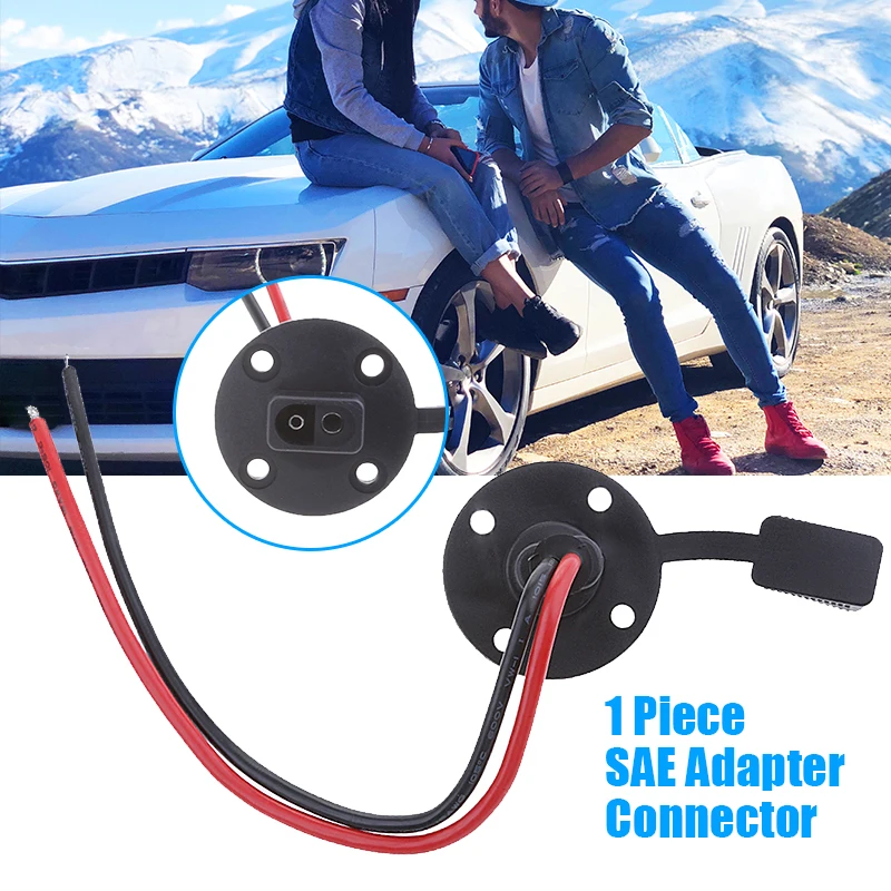 1 шт. Удлинительный кабель соединитель SAE 150 мм медный провод с быстрым разъемом