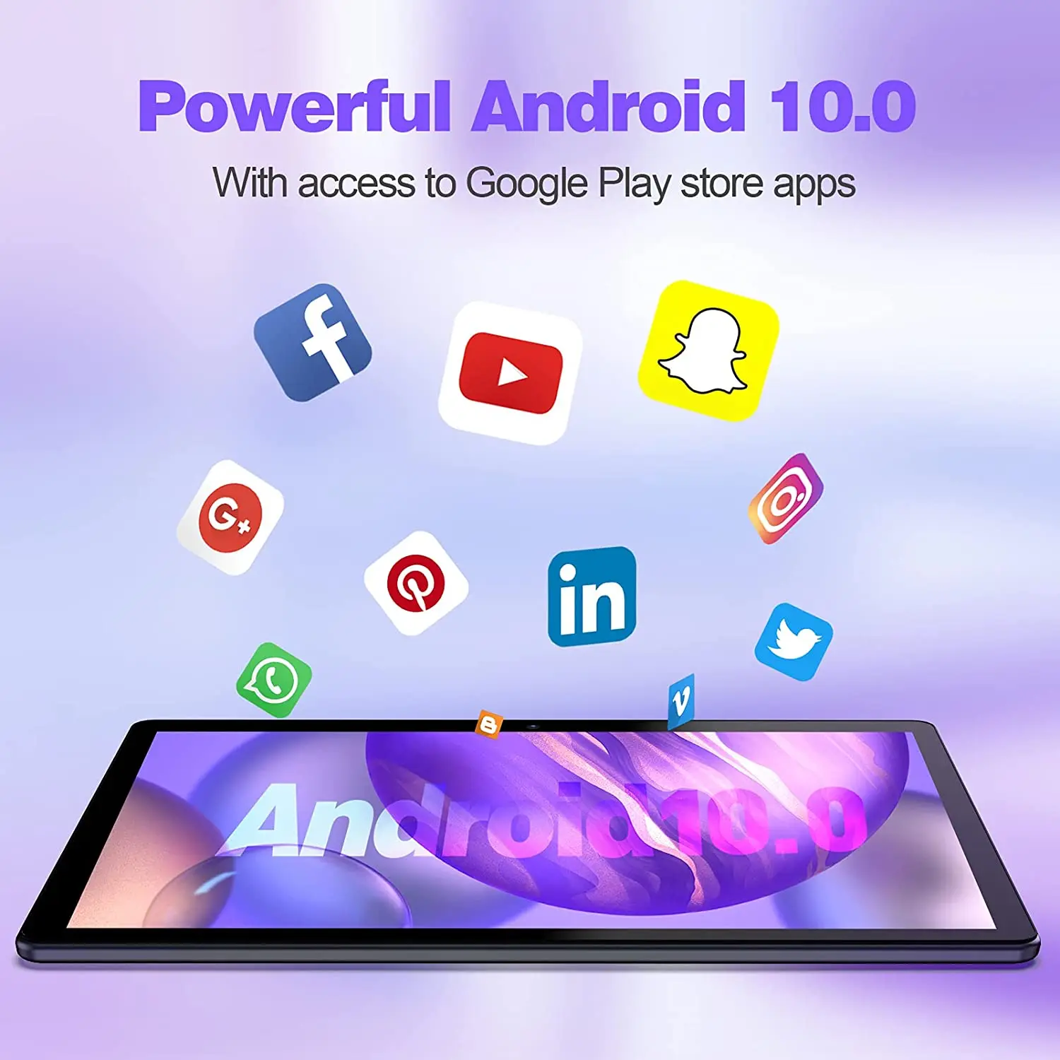 Планшет P60L Pro 10 дюймов 8 + 128 ГБ android ядер Android 0 - купить по выгодной цене