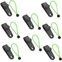 16 pcs tarp canvas clips heavy duty lock grip thumb screw tent clamp clips for tarps awnings outdoor camping