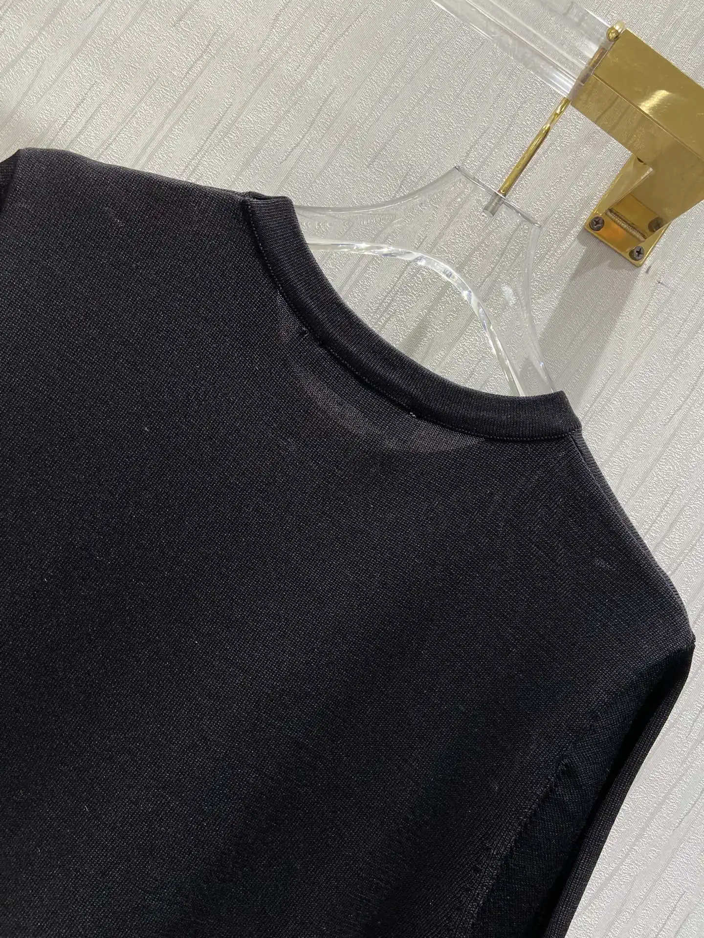 

2021 new women fashion short sleeve casual intarsia sweater 0621