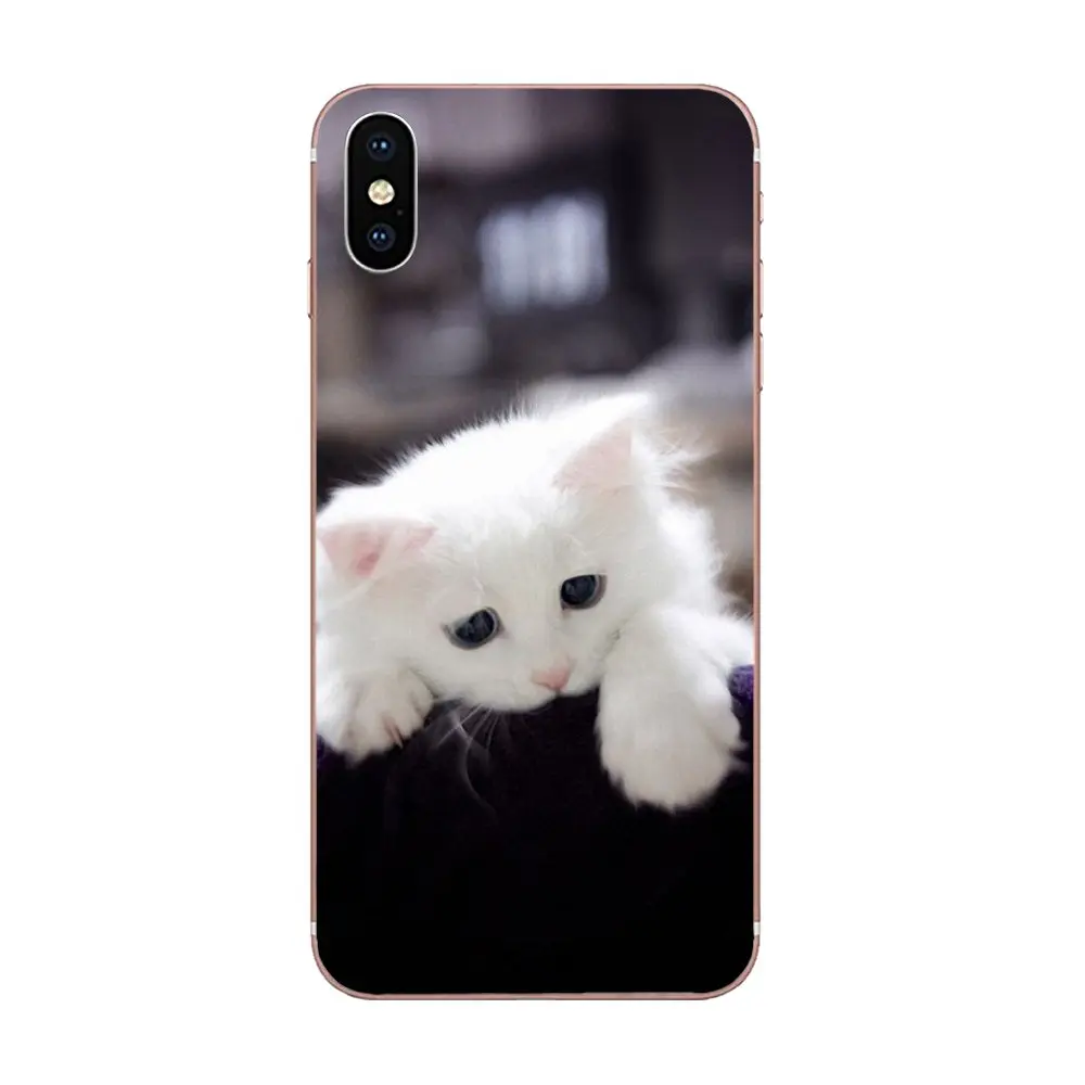 Маленький котенок милый Кот уникальный для Xiao mi 3 4 4C 4i 5 5s 5X6 6X8 SE Pro Lite A1 Max x 2 Note |