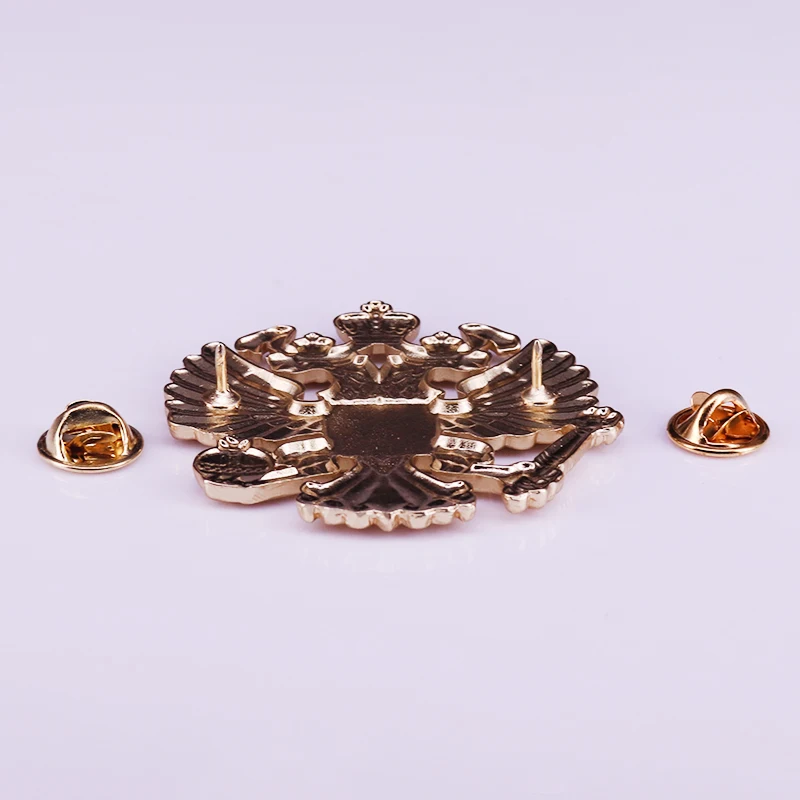 Броши с российским государственным гербом классические ретро патриотические