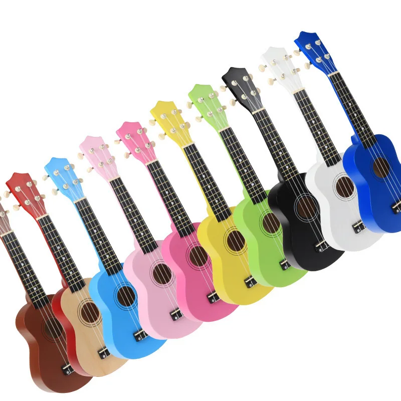Начинающих 21 дюймов укулеле с деревянным детская стартер музыкальные
