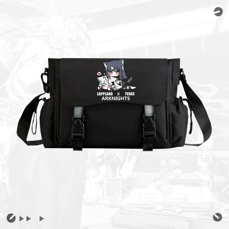 

Anime Arknights Texas Crossbody Canvas Bags School Bag Unisex Messenger Bag Fashion Shoulder Bag 193
