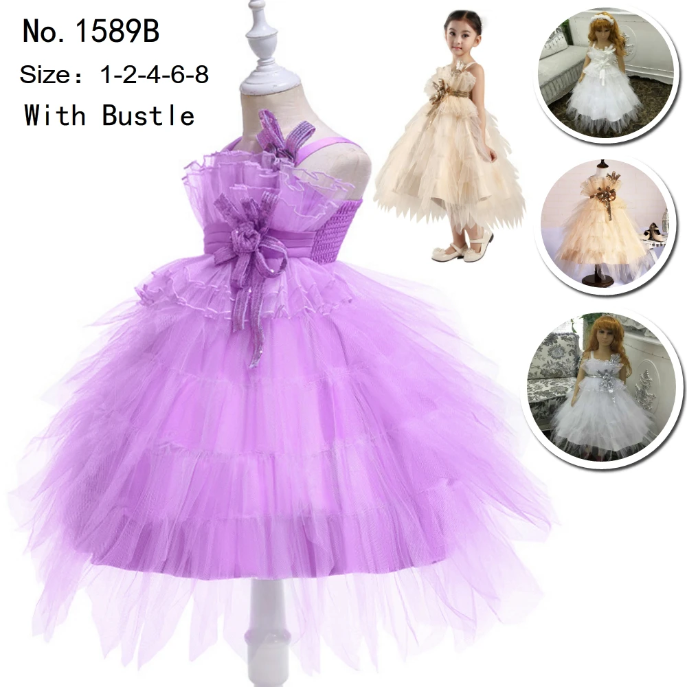 Бесплатная доставка новое поступление 2021 детское вечернее платье с блестками и