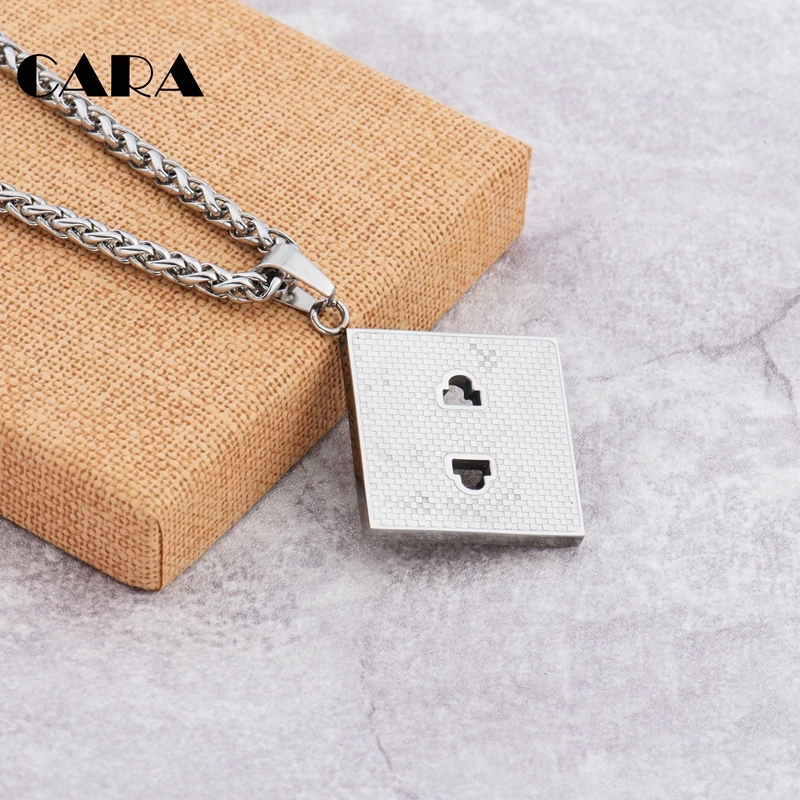 Новинка 2019 инновационное ожерелье из нержавеющей стали с подвеской мужские