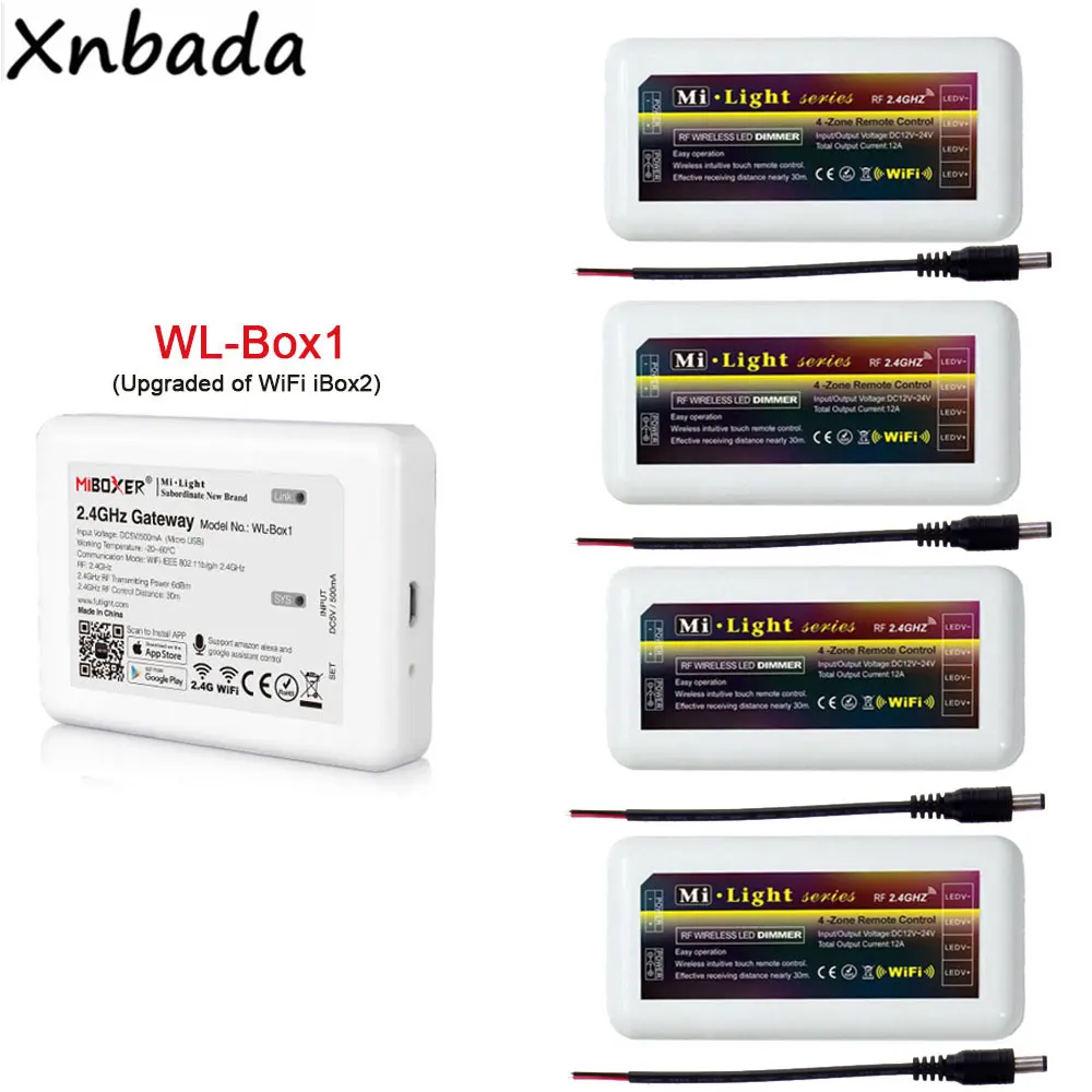 Светильник Mi WL Box1 светодиодный контроллер светильник 2 4G CW/WW одноцветный диммер