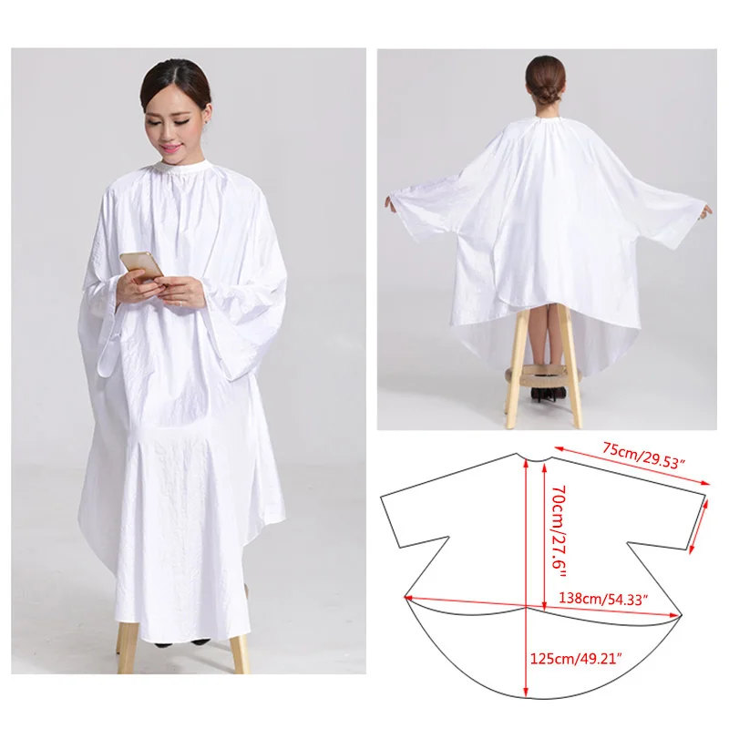 

Professional Barber Salon Cape Haircut Hairdressing Gown Waterproof Cloth Salon Barber Hair Cutting Cape Hairdresser Cloth Gown