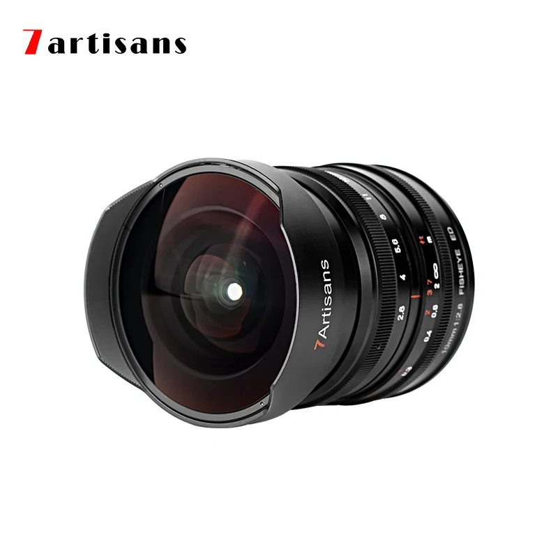 7artisans 10 мм F2.8 рыбий глаз ручной фокус MF камеры объектив полная Рамка для Sony E Mount Nikon