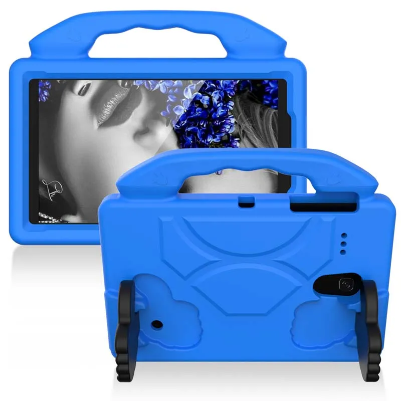 

Thumb Stand Shockproof Case For Samsung Galaxy Tab A 8.0 2017 SM-T380 SM-T385 Kids Safe EVA Protective Cover