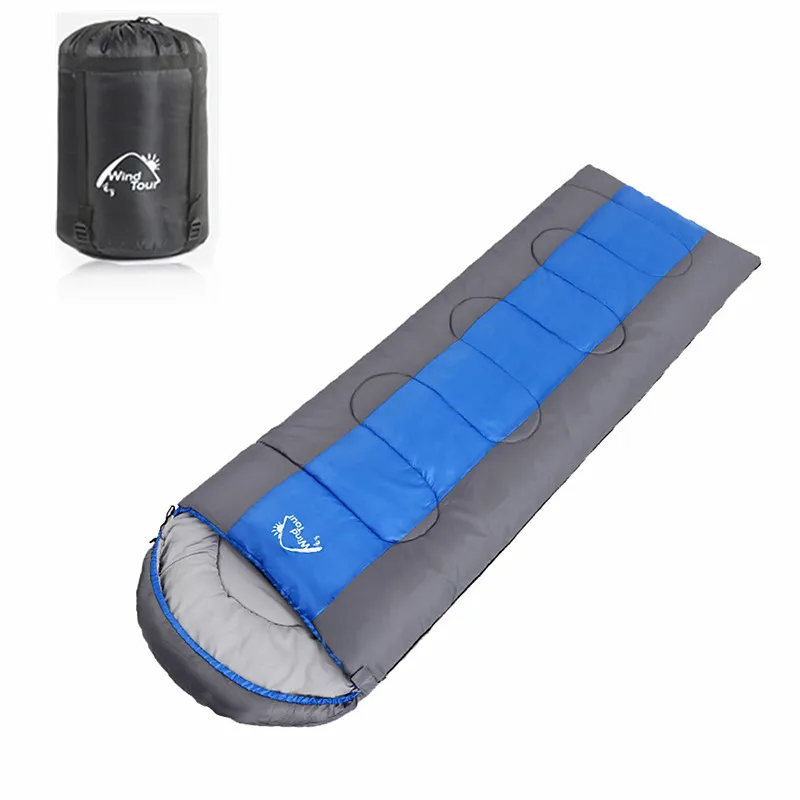 Легкий теплый и холодный уличный спальный мешок водонепроницаемое снаряжение