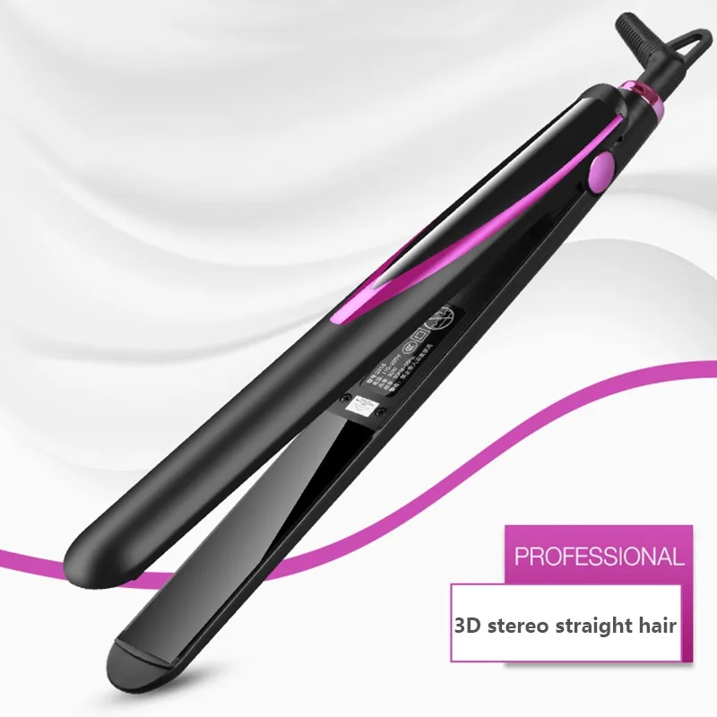 Выпрямитель для волос Электрический выпрямляющий утюжок и Плойка завивки 2 в 1