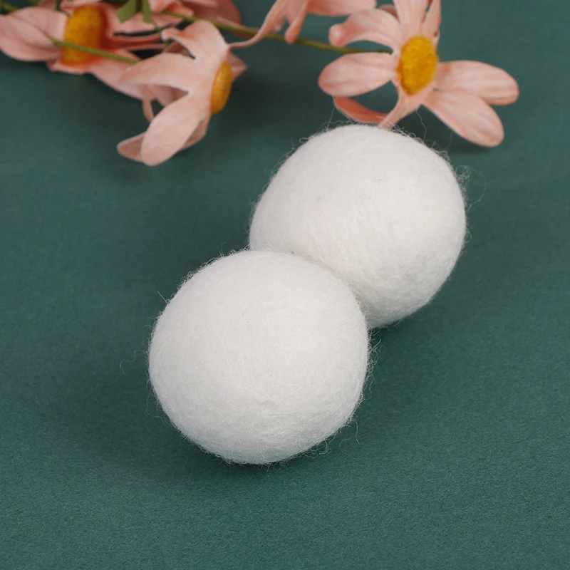 5pcs/pack Clean Ball Reusable Natural Organic sheep Wool Dryer Balls for Laundry Fabric Softener Premium | Дом и сад