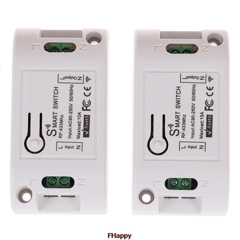 

RF 433 МГц AC90-220V приемник умный дом, Wi-Fi, Беспроводной дистанционного Управление реле приложение Smart Life
