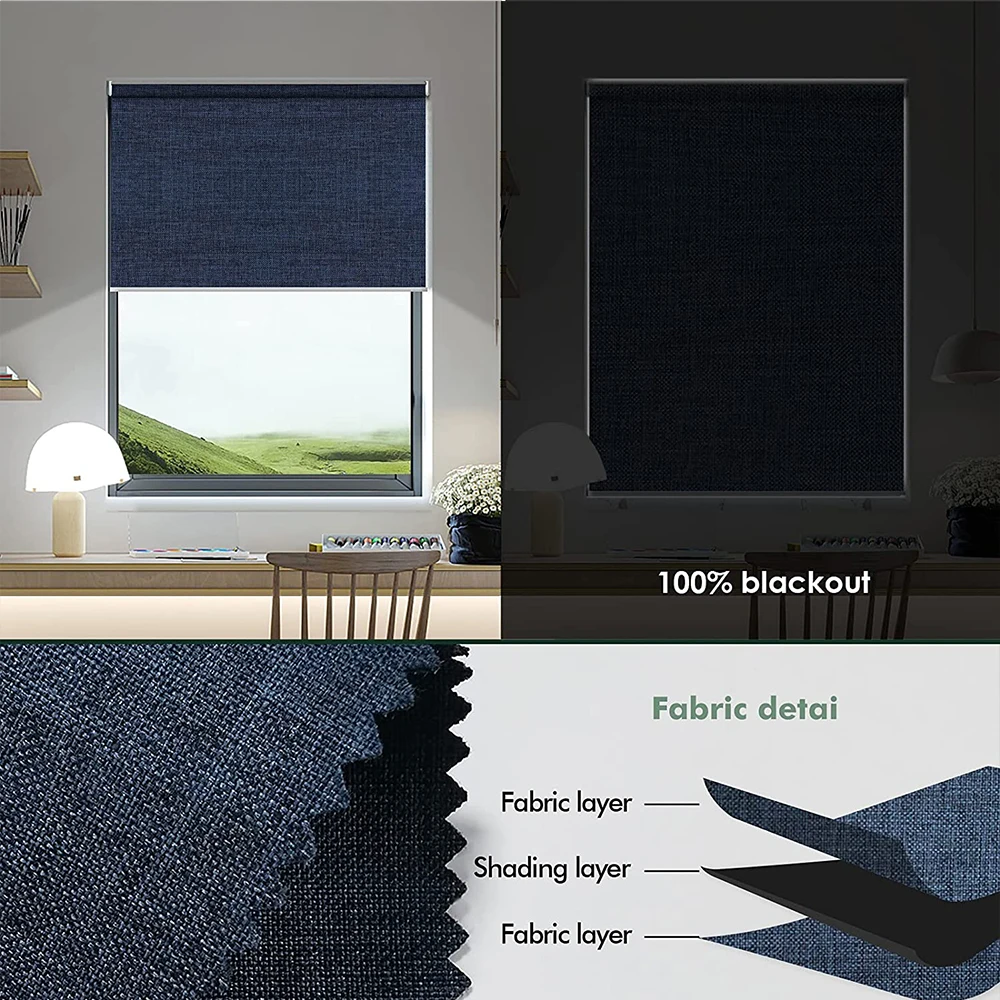 Рулонные жалюзи Blindify с Wi-Fi и голосовым управлением автоматические