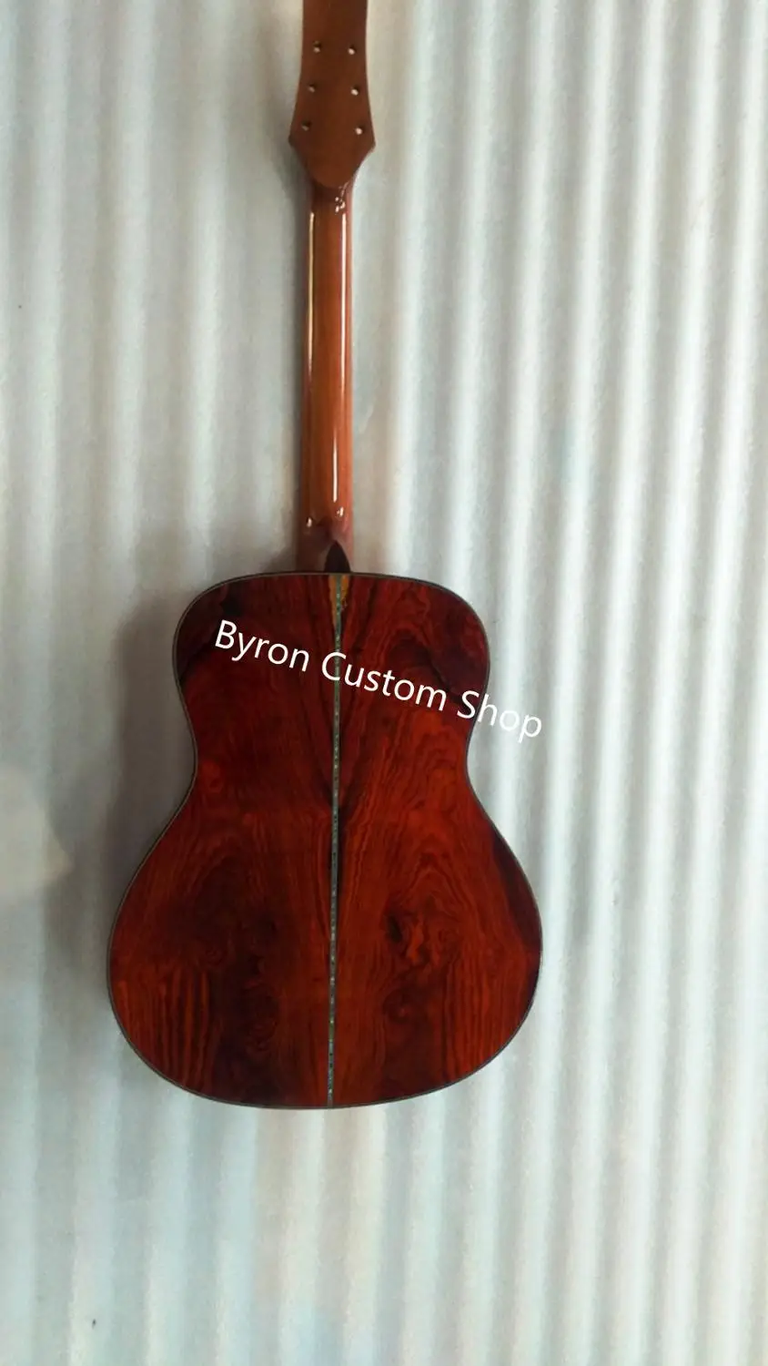 Бесплатная доставка AAAAA все твердые Коко гитара нитро отделка ручной работы