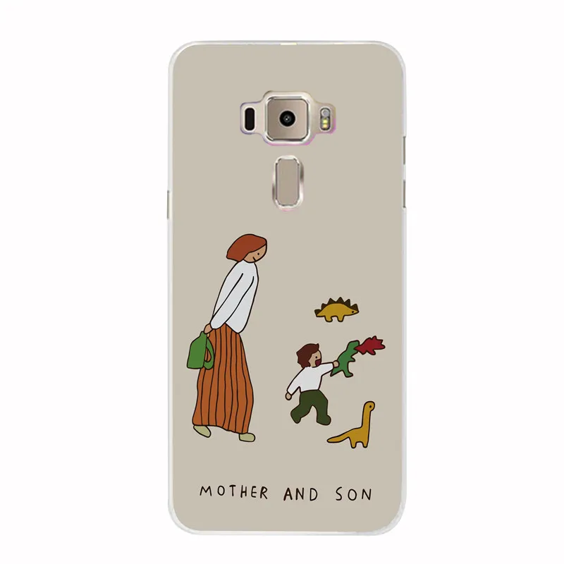 Чехол для телефона Asus Zenfone 3 ZE552KL силиконовый мягкий чехол из ТПУ ZE 552KL Funda Coque Painted |