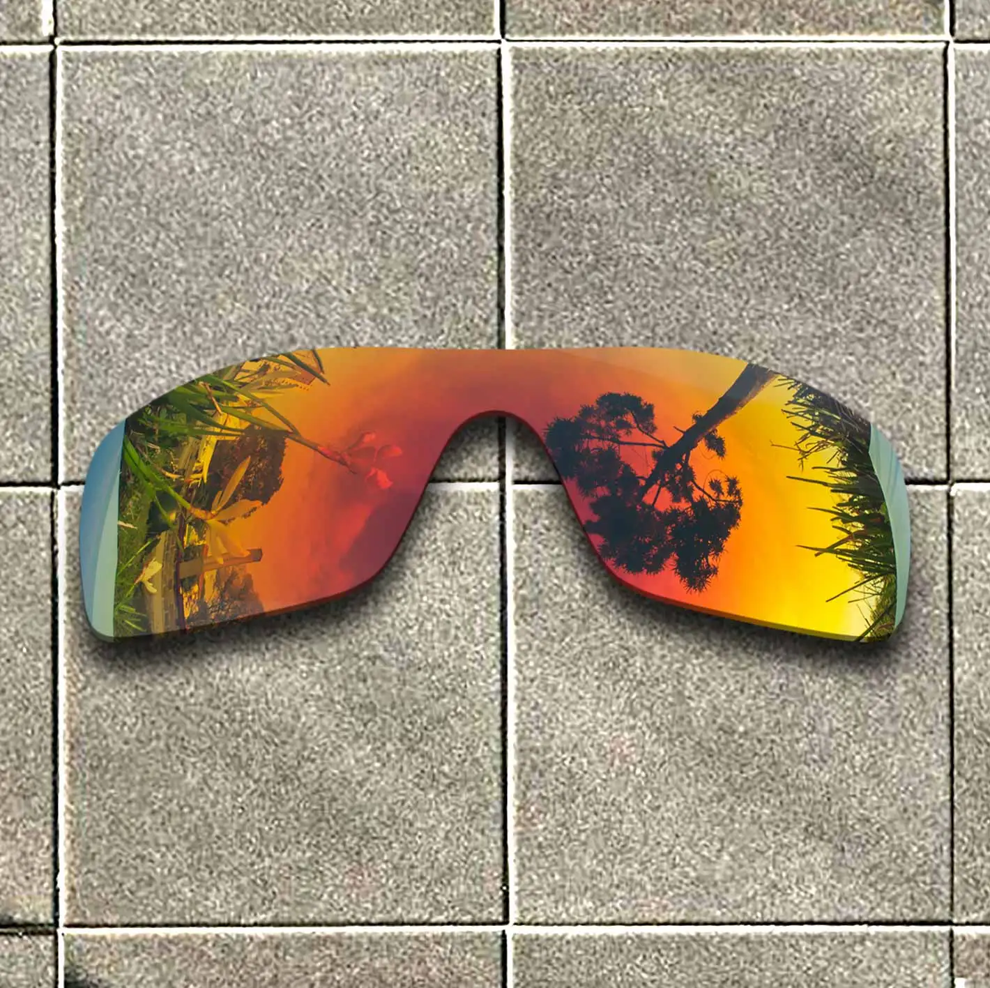 Огненно красные поляризованные солнцезащитные очки Сменные линзы для оправы Oakley