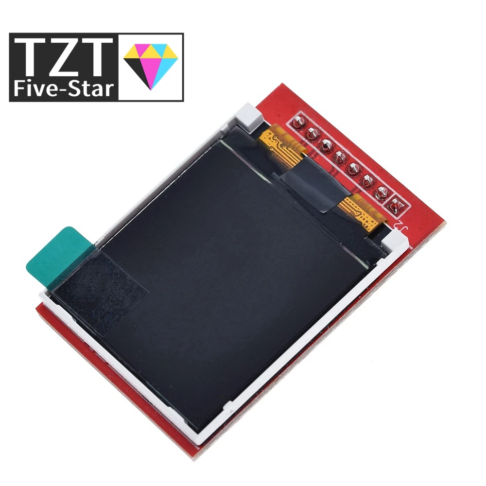 Модуль ЖК дисплея TZT 5 в 3 1 44 дюйма TFT 128*128 цветное стекло совместимое с Arduino mega2560 STM32